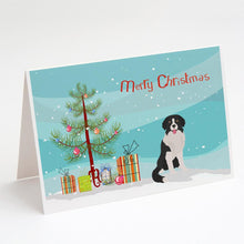Load image into Gallery viewer, Borador Christmas Tree Greeting Cards -  Blank Note Cards – 8-Pack of Artist-Designed Cards with Envelopes
