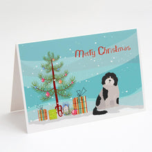 Load image into Gallery viewer, Cavachon #3 Christmas Tree Greeting Cards -  Blank Note Cards – 8-Pack of Artist-Designed Cards with Envelopes