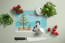 Load image into Gallery viewer, Cavachon #3 Christmas Tree Glass Cutting Boards – Durable, Decorative Kitchen Art Large CK3888LCB