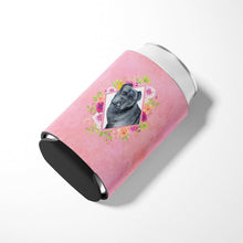 Load image into Gallery viewer, Cane Corso Pink Flowers Can or Bottle Hugger CK4125CC