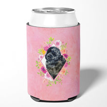 Load image into Gallery viewer, Newfoundland Pink Flowers Can or Bottle Hugger CK4163CC