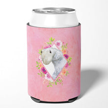 Load image into Gallery viewer, Sealyham Terrier Pink Flowers Can or Bottle Hugger CK4180CC
