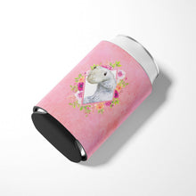 Load image into Gallery viewer, Sealyham Terrier Pink Flowers Can or Bottle Hugger CK4180CC