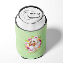 Load image into Gallery viewer, Afghan Hound Green Flowers Can or Bottle Hugger CK4270CC