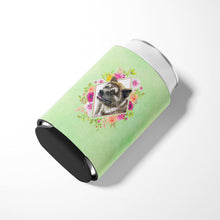 Load image into Gallery viewer, Akita Green Flowers Can or Bottle Hugger CK4273CC