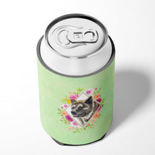 Load image into Gallery viewer, Akita Green Flowers Can or Bottle Hugger CK4273CC