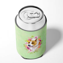 Load image into Gallery viewer, Bull Terrier Green Flowers Can or Bottle Hugger CK4274CC