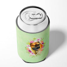 Load image into Gallery viewer, Borboel Mastiff Green Flowers Can or Bottle Hugger CK4281CC
