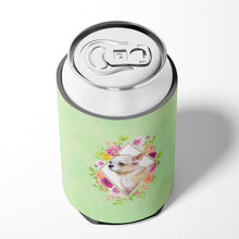 Load image into Gallery viewer, Chihuahua #2 Green Flowers Can or Bottle Hugger CK4289CC