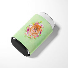 Load image into Gallery viewer, Chow Chow #1 Green Flowers Can or Bottle Hugger CK4291CC