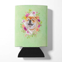 Load image into Gallery viewer, Chow Chow #2 Green Flowers Can or Bottle Hugger CK4292CC