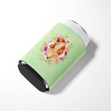 Load image into Gallery viewer, Chow Chow #2 Green Flowers Can or Bottle Hugger CK4293CC