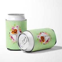 Load image into Gallery viewer, Jack Russell Terrier #2 Green Flowers Can or Bottle Hugger CK4302CC