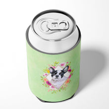 Load image into Gallery viewer, French Bulldog Green Flowers Can or Bottle Hugger CK4303CC
