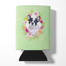 Load image into Gallery viewer, French Bulldog Green Flowers Can or Bottle Hugger CK4303CC