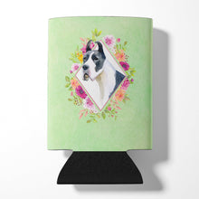 Load image into Gallery viewer, Great Dane Green Flowers Can or Bottle Hugger CK4310CC