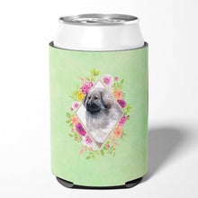 Load image into Gallery viewer, Moscow Watchdog Green Flowers Can or Bottle Hugger CK4322CC