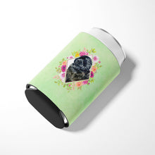 Load image into Gallery viewer, Newfoundland Green Flowers Can or Bottle Hugger CK4323CC