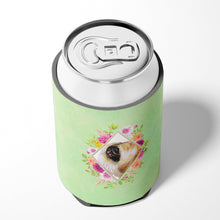 Load image into Gallery viewer, Pekingese Green Flowers Can or Bottle Hugger CK4326CC
