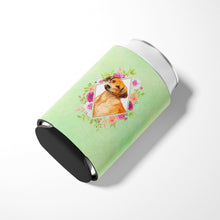 Load image into Gallery viewer, Rhodesian Ridgeback Green Flowers Can or Bottle Hugger CK4335CC
