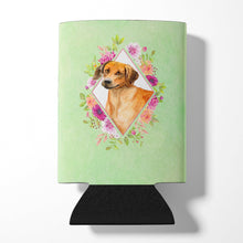Load image into Gallery viewer, Rhodesian Ridgeback Green Flowers Can or Bottle Hugger CK4335CC