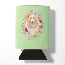 Load image into Gallery viewer, Spinone Italiano Green Flowers Can or Bottle Hugger CK4369CC
