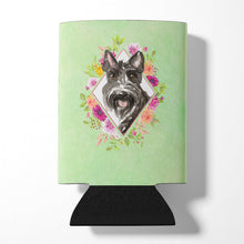 Load image into Gallery viewer, Scottish Terrier Green Flowers Can or Bottle Hugger CK4374CC