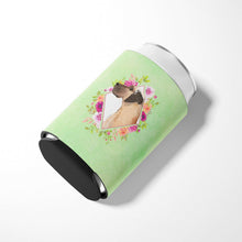 Load image into Gallery viewer, Fawn Great Dane Green Flowers Can or Bottle Hugger CK4394CC