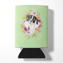 Load image into Gallery viewer, English Pointer Green Flowers Can or Bottle Hugger CK4399CC