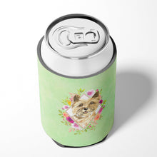Load image into Gallery viewer, Cairn Terrier Green Flowers Can or Bottle Hugger CK4410CC