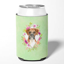 Load image into Gallery viewer, Boxer Green Flowers Can or Bottle Hugger CK4415CC