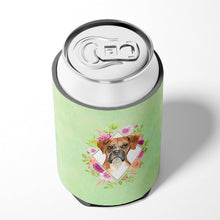 Load image into Gallery viewer, Boxer Green Flowers Can or Bottle Hugger CK4415CC