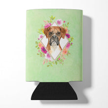 Load image into Gallery viewer, Boxer Green Flowers Can or Bottle Hugger CK4415CC