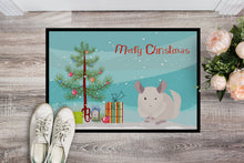 Load image into Gallery viewer, White Dominant Chinchilla Merry Christmas Doormat - 24x36 Decorative Floor Mat – Indoor/Outdoor Rug with Artistic Flair CK4437JMAT