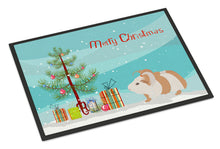Load image into Gallery viewer, Silkie Guinea Pig Merry Christmas Doormat - 18x27 Decorative Floor Mat – Indoor/Outdoor Rug with Artistic Flair CK4446MAT