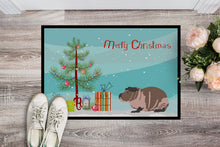 Load image into Gallery viewer, Skinny Guinea Pig Merry Christmas Doormat - 24x36 Decorative Floor Mat – Indoor/Outdoor Rug with Artistic Flair CK4447JMAT