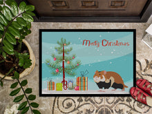 Load image into Gallery viewer, European Hamster Merry Christmas Doormat - 18x27 Decorative Floor Mat – Indoor/Outdoor Rug with Artistic Flair CK4453MAT