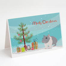 Load image into Gallery viewer, South African Hamster Merry Christmas Greeting Cards -  Blank Note Cards – 8-Pack of Artist-Designed Cards with Envelopes
