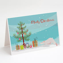 Load image into Gallery viewer, Dumbo Sphynx Rat Merry Christmas Greeting Cards -  Blank Note Cards – 8-Pack of Artist-Designed Cards with Envelopes