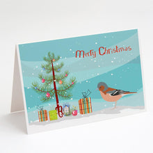 Load image into Gallery viewer, Finch Merry Christmas Greeting Cards -  Blank Note Cards – 8-Pack of Artist-Designed Cards with Envelopes