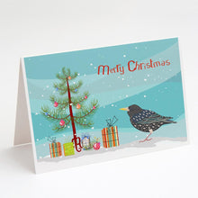 Load image into Gallery viewer, Starling Merry Christmas Greeting Cards -  Blank Note Cards – 8-Pack of Artist-Designed Cards with Envelopes