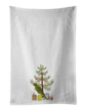 Load image into Gallery viewer, Amazon Parrot Merry Christmas White Kitchen Towel Set of 2