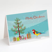 Load image into Gallery viewer, Rosella Merry Christmas Greeting Cards -  Blank Note Cards – 8-Pack of Artist-Designed Cards with Envelopes