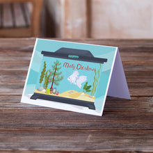 Load image into Gallery viewer, Ryukin Goldfish Merry Christmas Greeting Cards -  Blank Note Cards – 8-Pack of Artist-Designed Cards with Envelopes