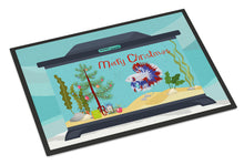 Load image into Gallery viewer, Comb Tail Betta Merry Christmas Doormat - 24x36 Decorative Floor Mat – Indoor/Outdoor Rug with Artistic Flair CK4522JMAT