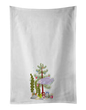 Load image into Gallery viewer, Giant Gourami Merry Christmas White Kitchen Towel Set of 2