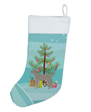 Load image into Gallery viewer, Blue Abyssinian Cat Merry Christmas Christmas Stocking