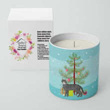 Load image into Gallery viewer, Tricolour Aegean Cat Merry Christmas 10 oz Decorative Soy Candle