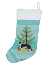 Load image into Gallery viewer, Bicolour Aegean Cat Merry Christmas Christmas Stocking