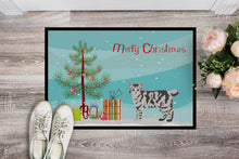 Load image into Gallery viewer, American Bobtail #1 Cat Merry Christmas Doormat - 18x27 Decorative Floor Mat – Indoor/Outdoor Rug with Artistic Flair CK4550MAT
